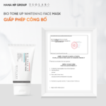 BIO TONE UP WHITENING FACE MASK