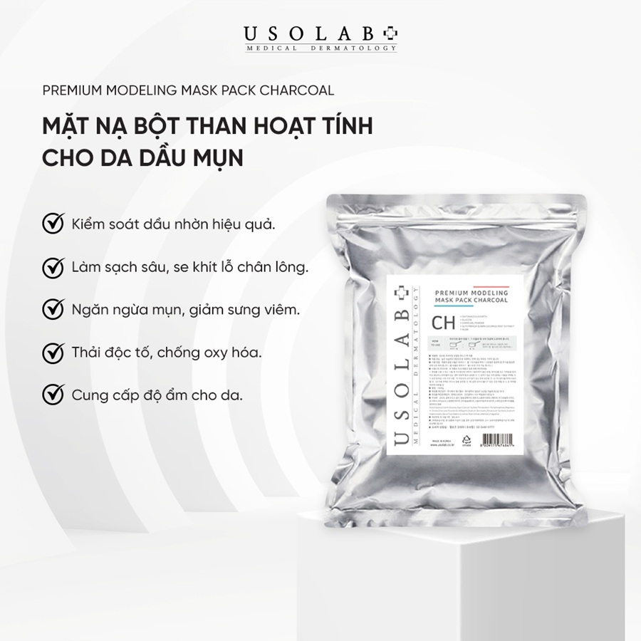 Premium Modeling Mask Pack Charcoal 1000g