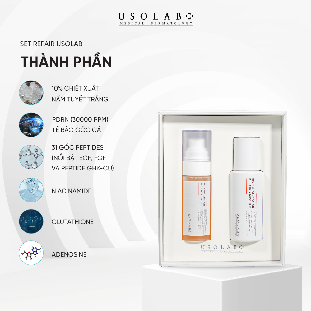 SET REPAIR AMPOULE + REPAIR MIST