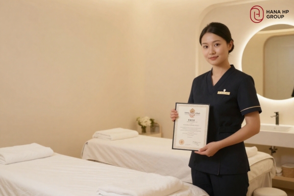Cả chủ spa và kỹ thuật viên đều cần có chứng chỉ hành nghề spa