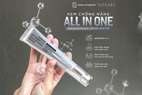 Kem chống nắng kiềm dầu Bio Sensitive Sun Block Matte