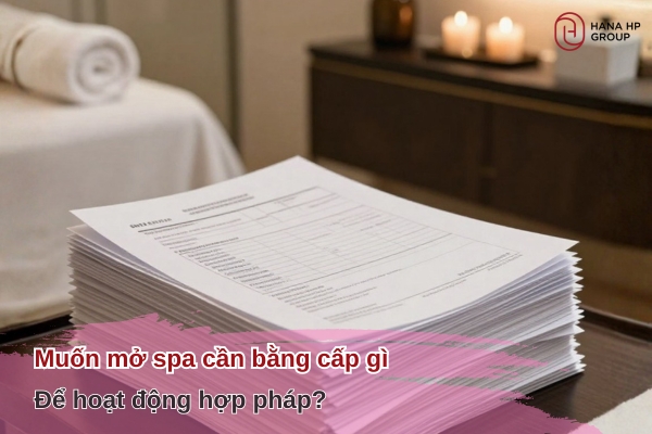 Muốn mở spa cần bằng cấp gì