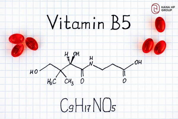 tác dụng của vitamin B5 với da mặt