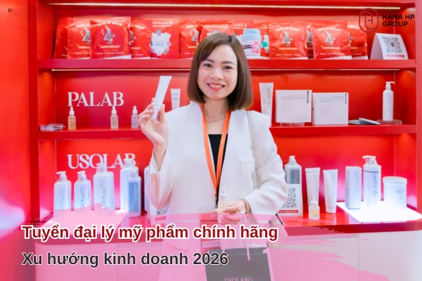 tuyển đại lý mỹ phẩm