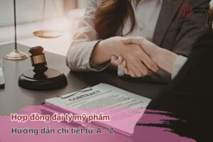 hợp đồng đại lý mỹ phẩm