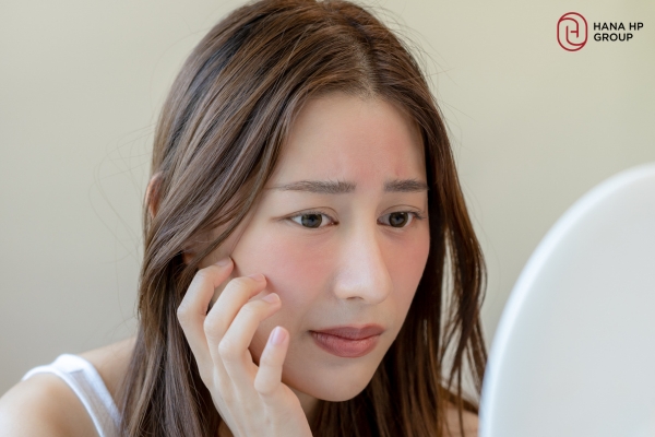 mặt bị nổi mẩn đỏ và ngứa phải làm sao
