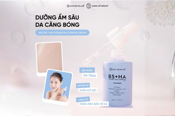 tác dụng của vitamin B5 với da mặt