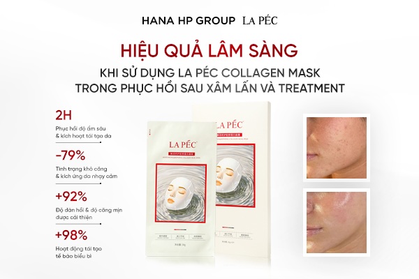 Chính thức mở bán: Mặt nạ thạch Collagen cao cấp La Péc 2 La Péc Collagen Mask