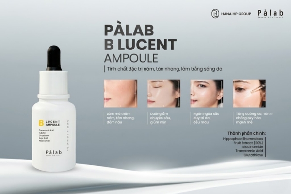 Tinh chất làm sáng da Pàlab B Lucent Ampoule Tinh chất làm sáng da Pàlab B Lucent Ampoule