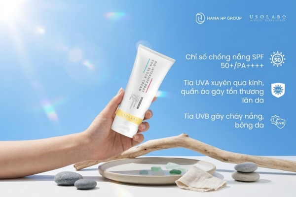 Kem chống nắng cho mọi loại da Usolab Sun Block Cream