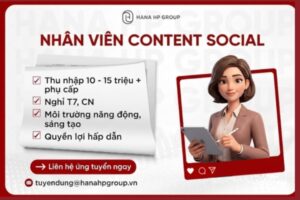 Tuyển dụng nhân viên Content Social