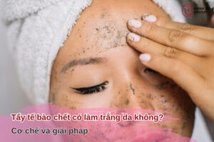 tẩy tế bào chết có làm trắng da không