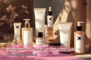 làm đại lý mỹ phẩm Hàn Quốc