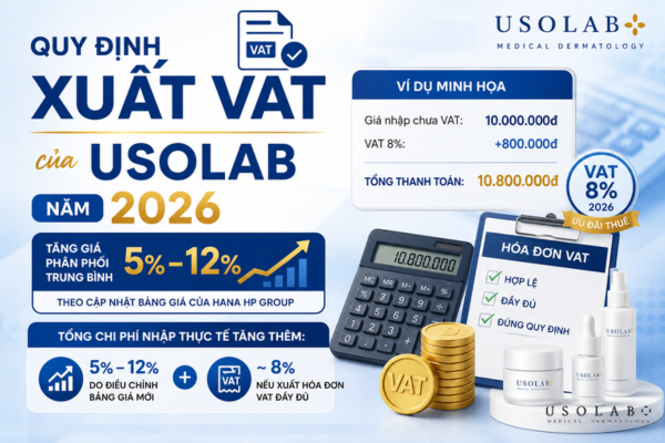 FAQ Quy Định Xuất VAT Mỹ Phẩm Usolab Có Gì Thay Đổi Năm 2026? 1 FAQ QUY ĐỊNH XUẤT VAT