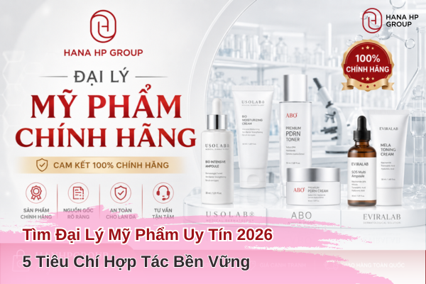 đại lý mỹ phẩm chính hãng