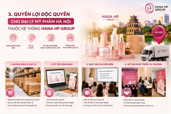 đại lý mỹ phẩm hà nội