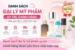 danh sách đại lý mỹ phẩm