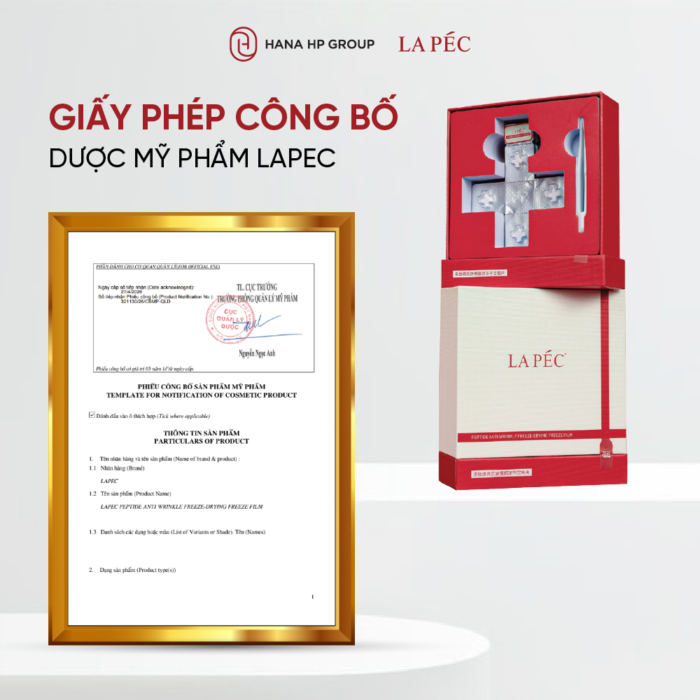 LAPEC Freeze-Drying Freeze Film