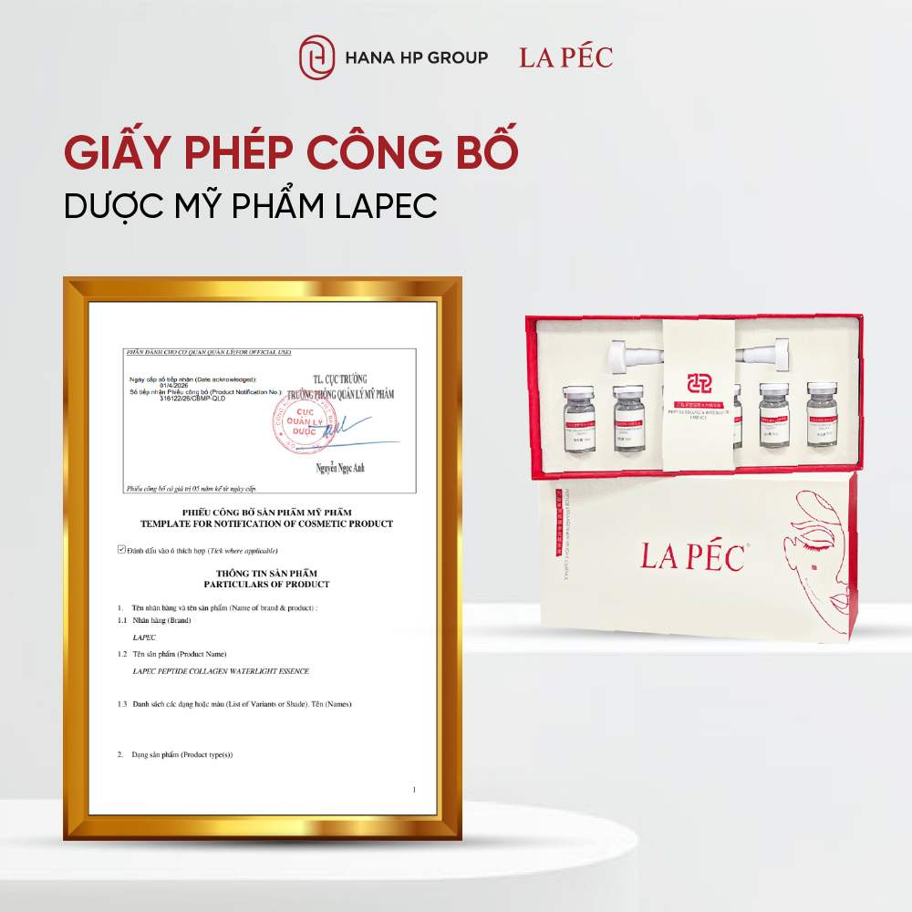 LAPÉC Peptide Collagen Water light Essence