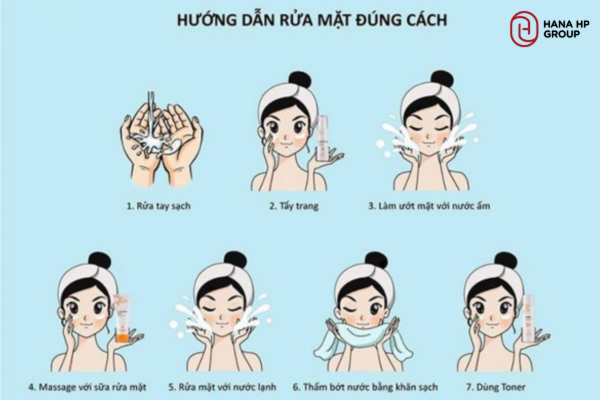 tẩy da chết xong có nên rửa mặt không